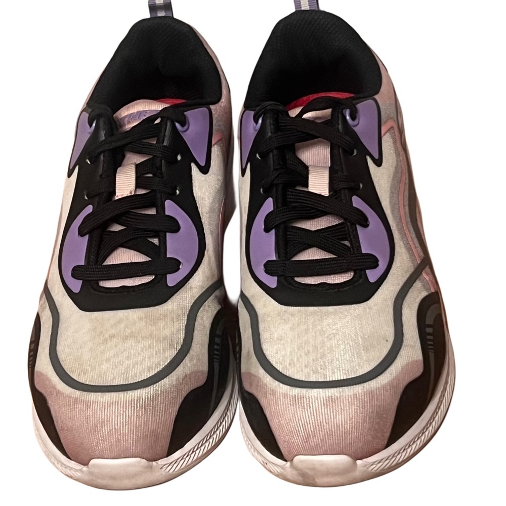 Sketchers Carbix Comp Toe Sneaker Work Shoe Size 8 white/purple - Picture 6 of 14
